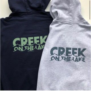 新品 Creek CREEK ON THE LAKE Hoodie ネイビー