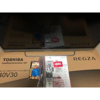 トウシバ(東芝)の液晶テレビ 東芝 2016年製　REGZA 3チューナー搭載 40V30(テレビ)