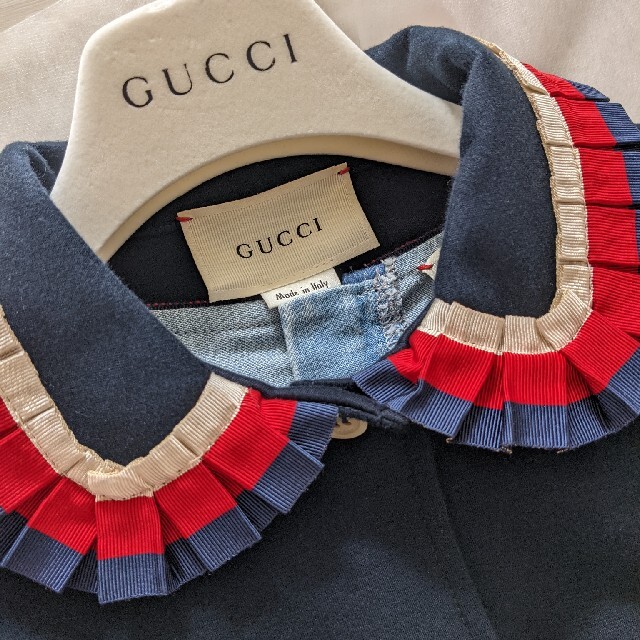 Gucci(グッチ)のGUCCI グッチ　キッズ　ジャケット　パーカー　8Y キッズ/ベビー/マタニティのキッズ服女の子用(90cm~)(ジャケット/上着)の商品写真