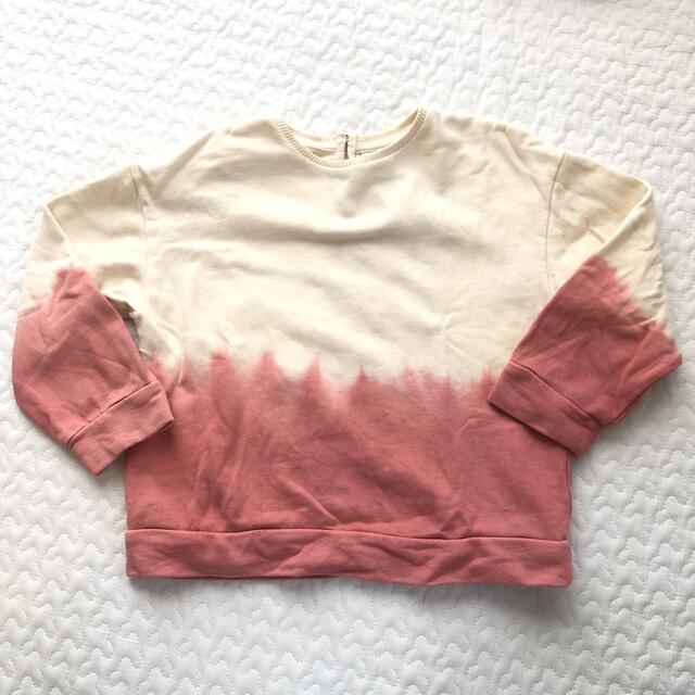 ZARA KIDS(ザラキッズ)のZARA baby スウェット 18-24m 92cm タイダイ  キッズ/ベビー/マタニティのキッズ服女の子用(90cm~)(Tシャツ/カットソー)の商品写真