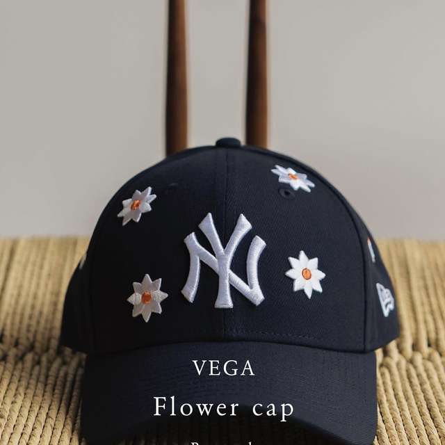 2周年記念イベントが Nickgear Flower Cap 9FORTY 旧vega 美品 kids