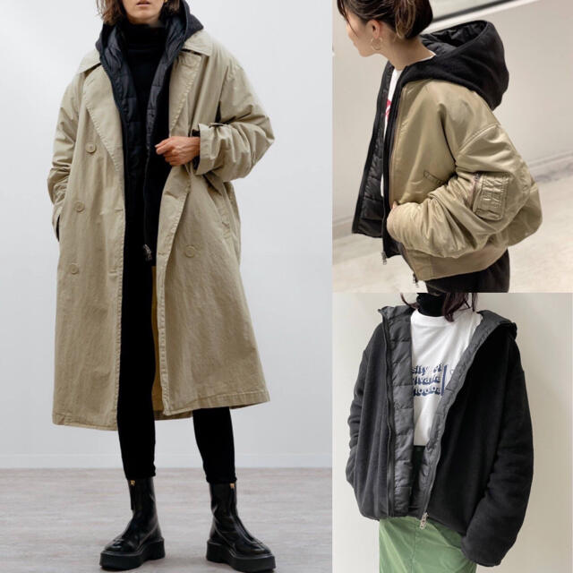 L'Appartement DEUXIEME CLASSE(アパルトモンドゥーズィエムクラス)の新品⭐️STAMMBAUM/シュタンバウム Reversible Blouson レディースのジャケット/アウター(ブルゾン)の商品写真