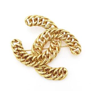シャネル 金 ブローチ/コサージュの通販 56点 | CHANELのレディースを ...