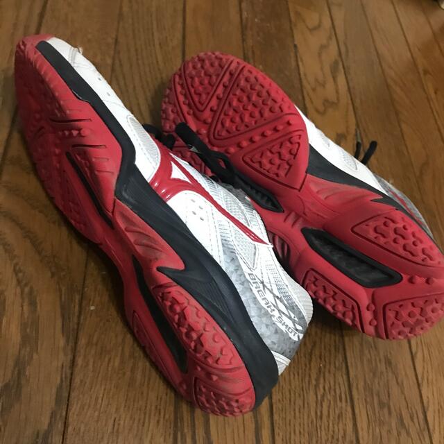 MIZUNO(ミズノ)の美品！ミズノ✴︎テニスシューズ✴︎22.5㎝ キッズ/ベビー/マタニティのキッズ靴/シューズ(15cm~)(スニーカー)の商品写真