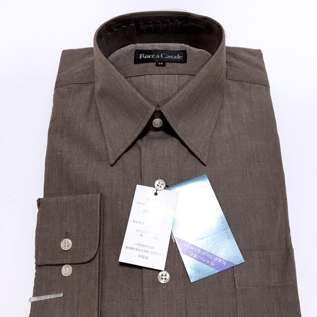 形態安定　ワイシャツ　ビジネスシャツ　M 39-80 長袖 メンズのトップス(シャツ)の商品写真