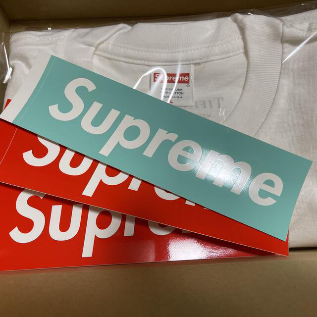 Supreme(シュプリーム)のsupreme tiffany box logo エラー メンズのトップス(Tシャツ/カットソー(半袖/袖なし))の商品写真
