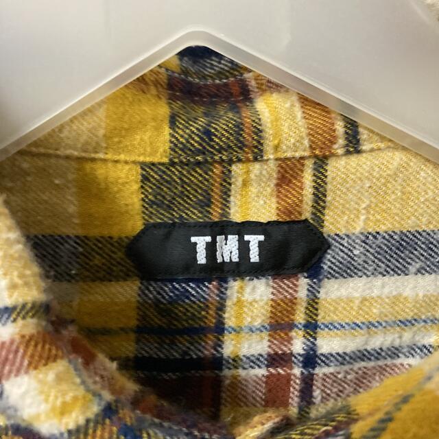TMT(ティーエムティー)のTMT チェックシャツ メンズのトップス(シャツ)の商品写真