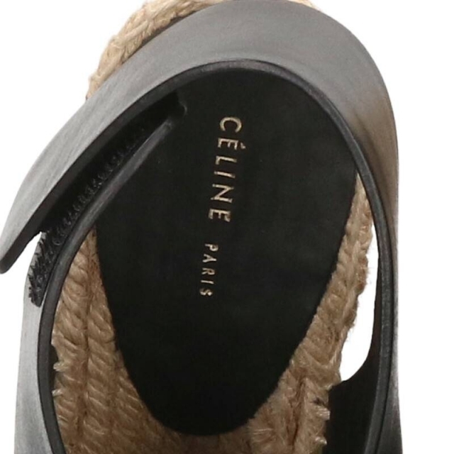 celine(セリーヌ)のセリーヌ エスパドリーユ ウェッジサンダル 35 レディースの靴/シューズ(サンダル)の商品写真