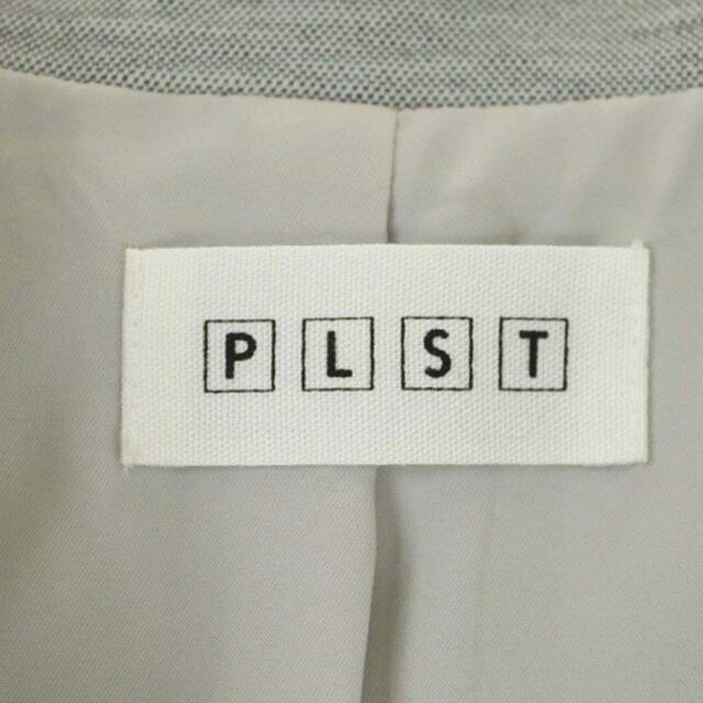 1回のみ着用 プラステ PLST ノーカラージャケット テーラードジャケット