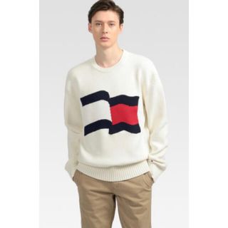 トミーヒルフィガー(TOMMY HILFIGER)のトミーヒルフィガー　ニットセーター(ニット/セーター)