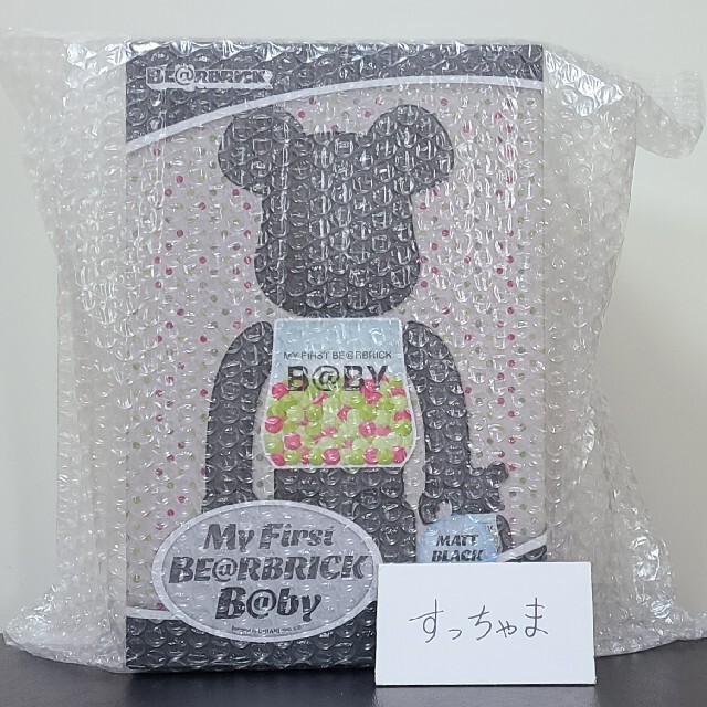 MY FIRST BE@RBRICK MATT BLACK 100％ 400％全高約70mm280mm購入先