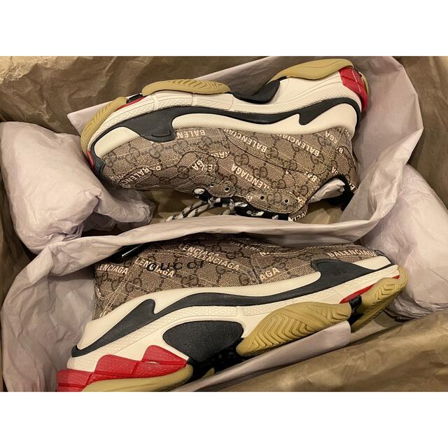 Gucci(グッチ)の新品☆GUCCI×BALENCIAGA☆【39】triple S メンズの靴/シューズ(スニーカー)の商品写真