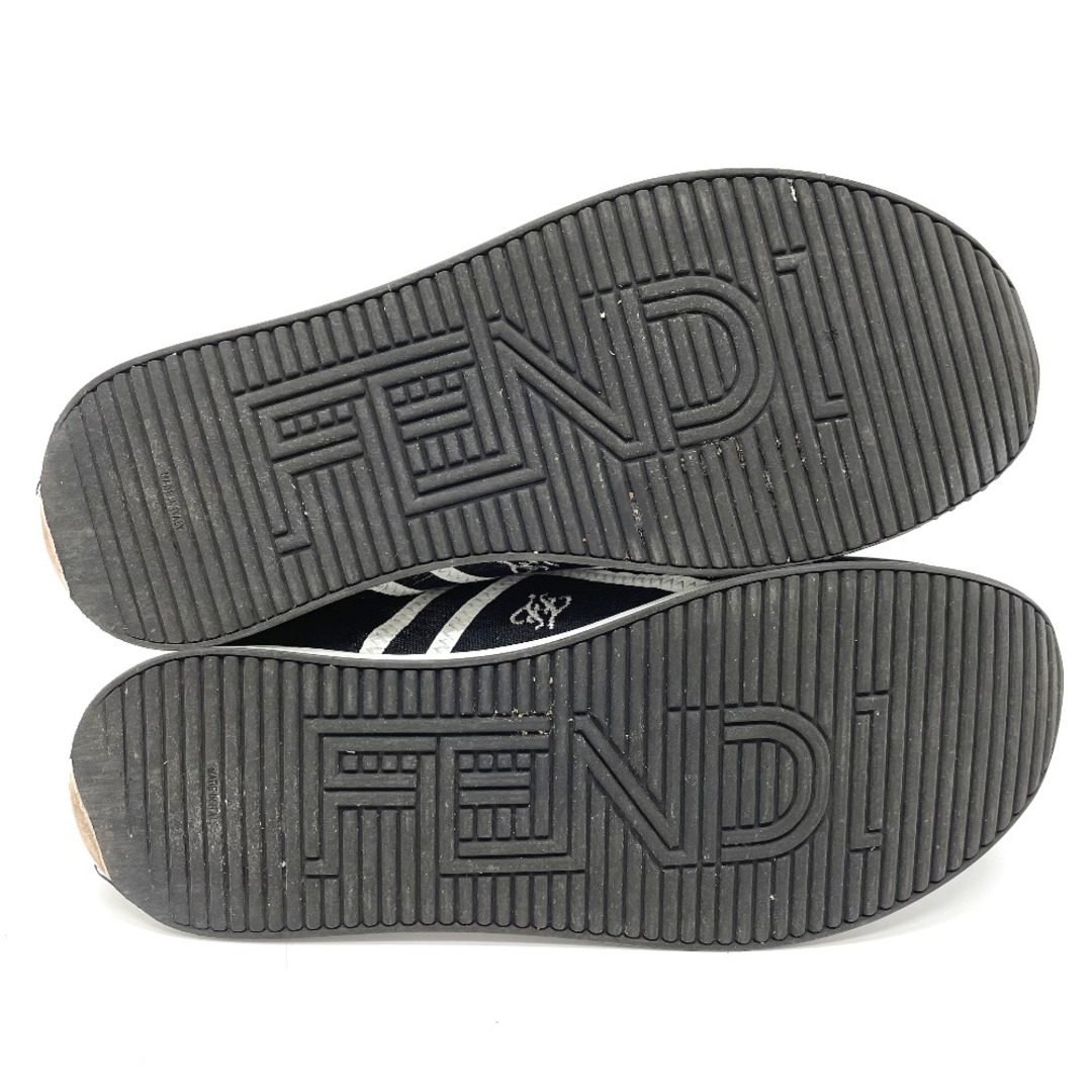 FENDI - フェンディ FENDI シアー ロゴ刺繍 メッシュ スリッポン FENDI - フェンディ FENDI シアー ロゴ刺繍 メッシュ スリッポン