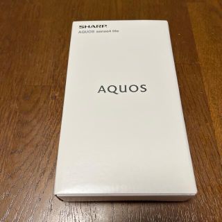 アクオス(AQUOS)のSHARP シャープ AQUOS sense4 lite 64GB シルバー S(スマートフォン本体)