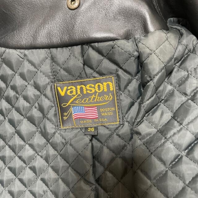 VANSON(バンソン)のVANSON 革ジャン メンズのジャケット/アウター(レザージャケット)の商品写真