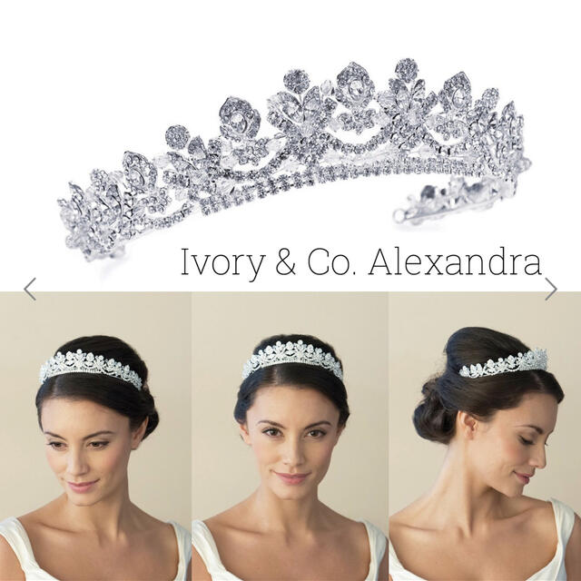 ivory&co Alexandra tiara 【返品?交換対象商品】 51.0%OFF aleksandra