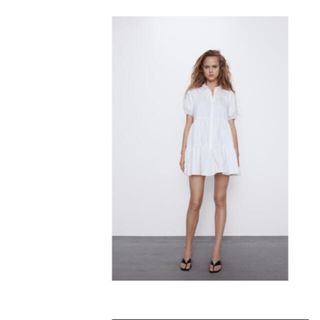 ZARA - ZARA ザラ 白 ワンピース XSの通販 by T's shop|ザラ ZARA - ZARA ザラ 白 ワンピース XSの通販 by T's shop|ザラ
