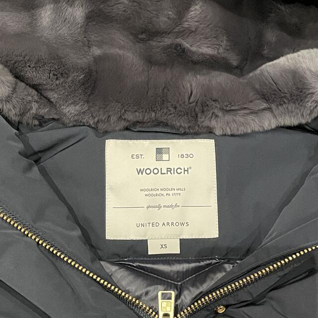 WOOLRICH(ウールリッチ)のユナイテッドアローズ別注　ウールリッチ　MAPLE BOWBRIDGE 紺　xs レディースのジャケット/アウター(ダウンコート)の商品写真