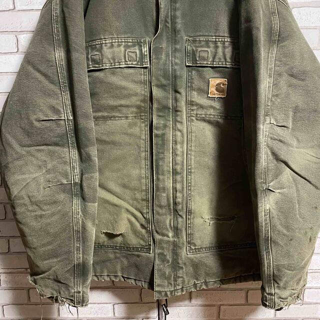 carhartt(カーハート)の90s 古着 カーハート ダック地 カバーオール ビッグシルエット ゆるだぼ メンズのジャケット/アウター(ブルゾン)の商品写真