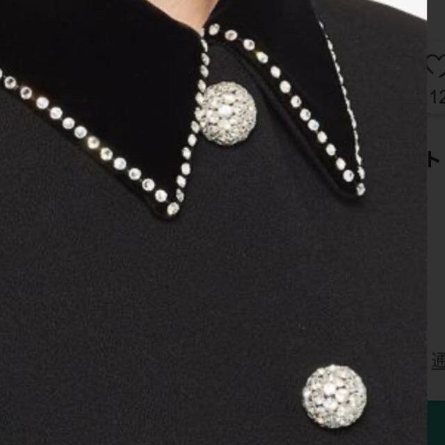 MIU MIU - miumiu ビジューコートの通販 by miu shop|ミュウ MIU MIU - miumiu ビジューコートの通販 by miu shop|ミュウ