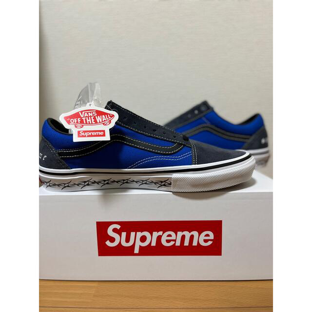 Supreme × Vans Old Skool Blue