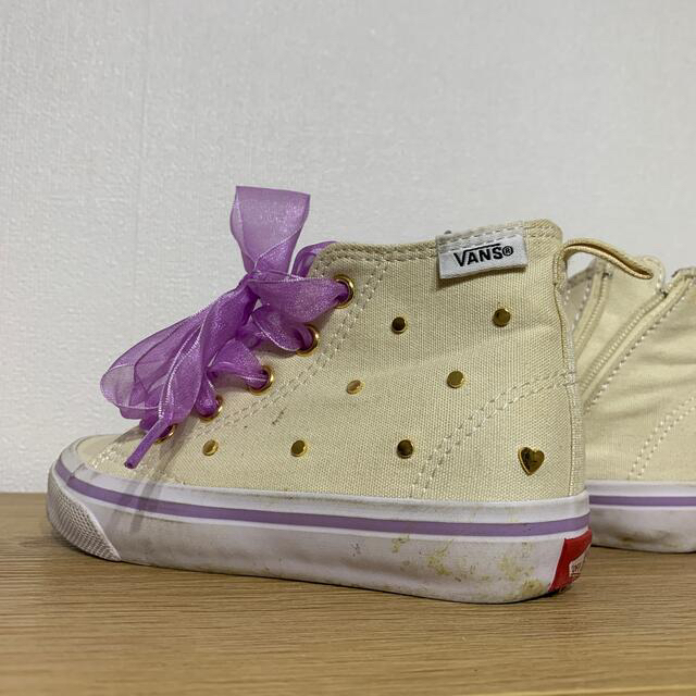 VANS(ヴァンズ)のVANS ハイカット　スニーカー キッズ/ベビー/マタニティのキッズ靴/シューズ(15cm~)(スニーカー)の商品写真