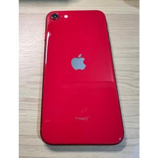 アップル(Apple)のiPhone SE2 64GB レッド 本体(スマートフォン本体)