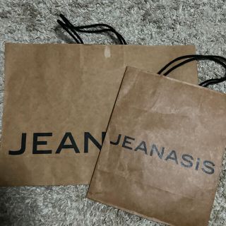 ジーナシス(JEANASIS)のJEANASiS ショップ袋　2枚(ショップ袋)