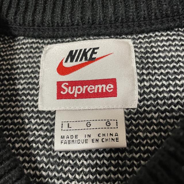 Supreme(シュプリーム)の19ss Supreme  NIKE ニット sweater セーター　L メンズのトップス(ニット/セーター)の商品写真