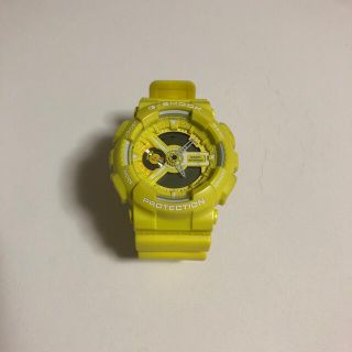 ジーショック(G-SHOCK)のG-SHOCK 腕時計 イエロー GA-110BC(腕時計(デジタル))