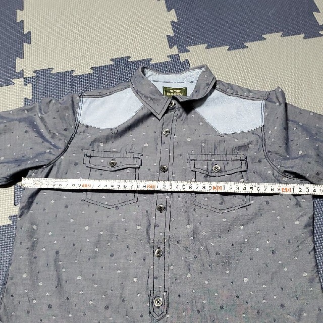 七分丈シャツ　150 キッズ/ベビー/マタニティのキッズ服男の子用(90cm~)(ブラウス)の商品写真