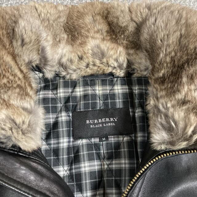 BURBERRY BLACK LABEL(バーバリーブラックレーベル)の【バーバリー ブラックレーベル】　ライダース　レザージャケット メンズのジャケット/アウター(ライダースジャケット)の商品写真