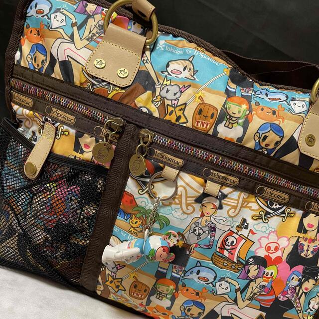 ✨美品✨レスポートサック ドキドキtokidoki 総柄 ボストンバッグ 