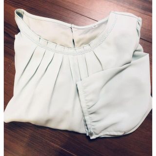 エマジェイム(EMMAJAMES)の【ビスケ様専用】エマジェイムス ミントグリーン ブラウス (シャツ/ブラウス(長袖/七分))