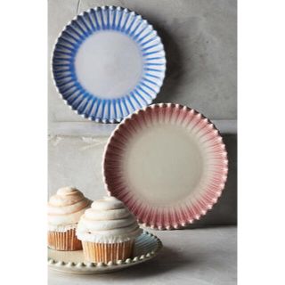 アンソロポロジー(Anthropologie)のAnthropologie  アンソロポロジー デザート プレート 3枚セット(食器)