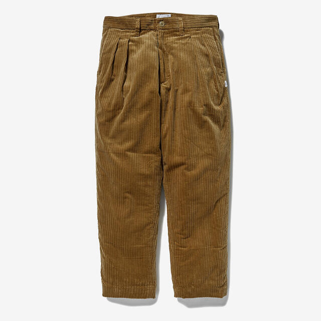 WTAPS 21aw TUCK TROUSERS COTTON CORDUROY