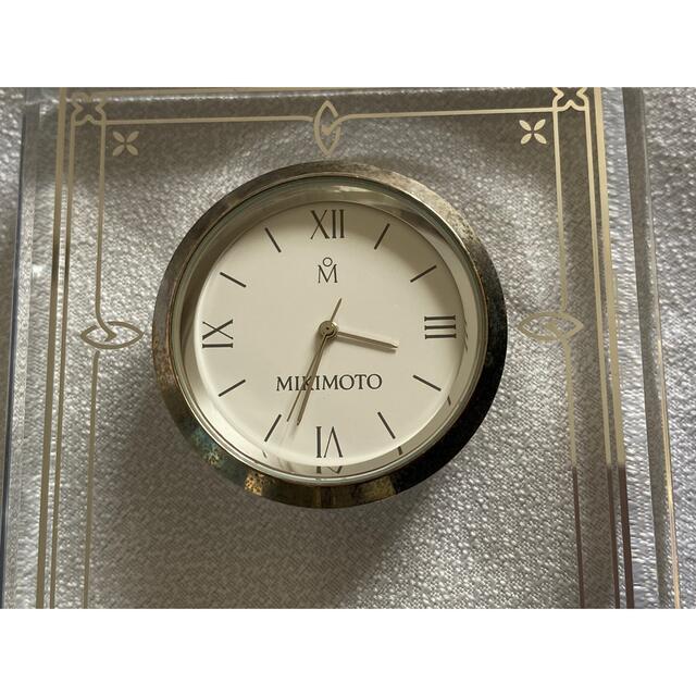 MIKIMOTO(ミキモト)のMIKIMOTO ミキモト 置時計 インテリア/住まい/日用品のインテリア小物(置時計)の商品写真