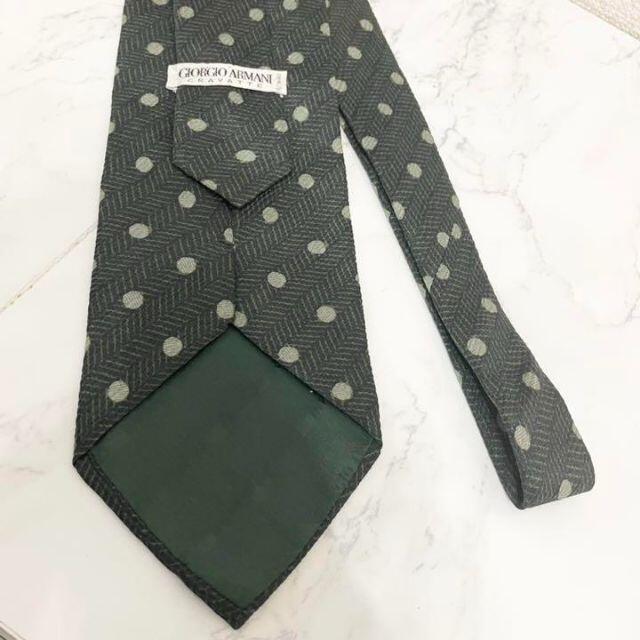 Giorgio Armani(ジョルジオアルマーニ)の【美品】ジョルジオアルマーニ　ネクタイ　スーツ　フォーマル　高級　ドット メンズのファッション小物(ネクタイ)の商品写真