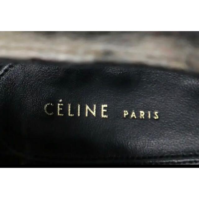 celine(セリーヌ)の最終値下げ新品未使用CELINE セリーヌ Vカットモヘア パンプス  レディースの靴/シューズ(ハイヒール/パンプス)の商品写真