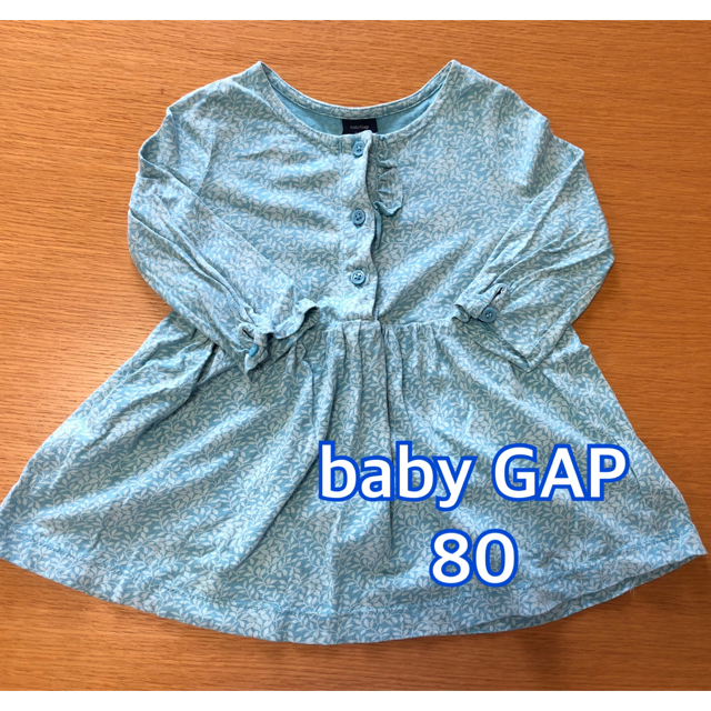 babyGAP(ベビーギャップ)のワンピース　80 キッズ/ベビー/マタニティのベビー服(~85cm)(ワンピース)の商品写真