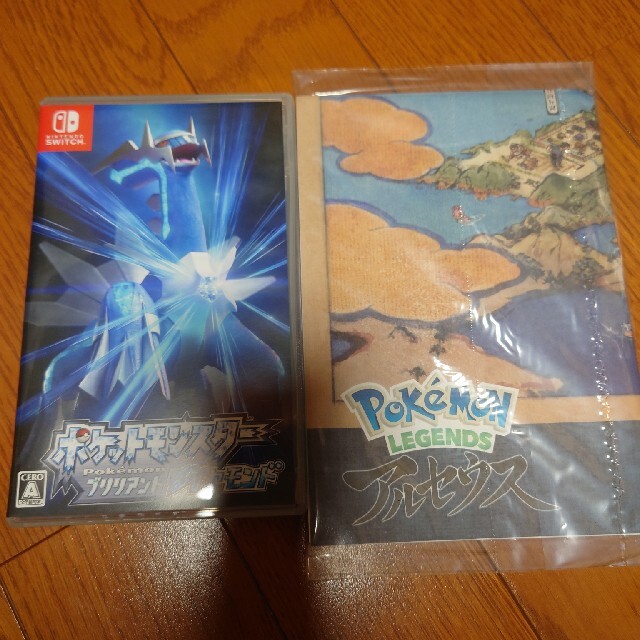 任天堂(ニンテンドウ)のポケットモンスター ブリリアントダイヤモンド 中古 エンタメ/ホビーのゲームソフト/ゲーム機本体(家庭用ゲームソフト)の商品写真