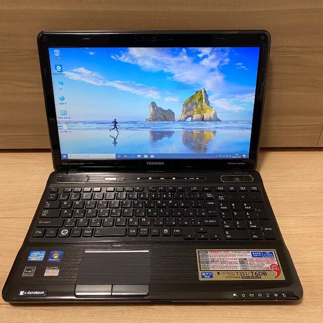 中古ノートパソコンdynabook T551/T6 DB新品SSD120/8G スマホ/家電/カメラのPC/タブレット(ノートPC)の商品写真