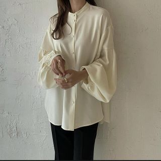 カスタネ(Kastane)の【erme】Volume sleeve blouse (シャツ/ブラウス(長袖/七分))