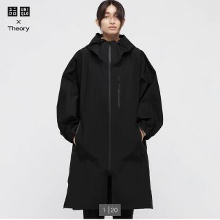 ユニクロ(UNIQLO)のUNIQLO セオリー ブロックテックコート Sサイズ(ブルゾン)