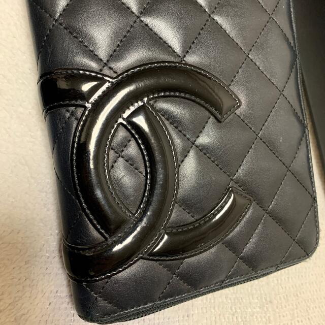 CHANEL(シャネル)のシャネル　カンボンライン　長財布 レディースのファッション小物(財布)の商品写真