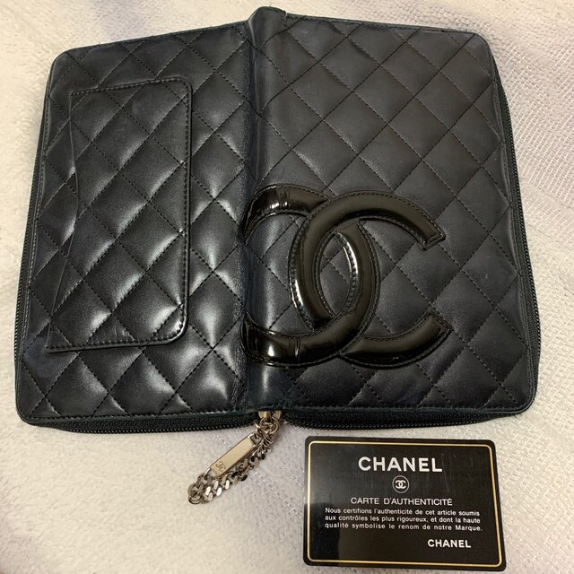 CHANEL(シャネル)のシャネル　カンボンライン　長財布 レディースのファッション小物(財布)の商品写真