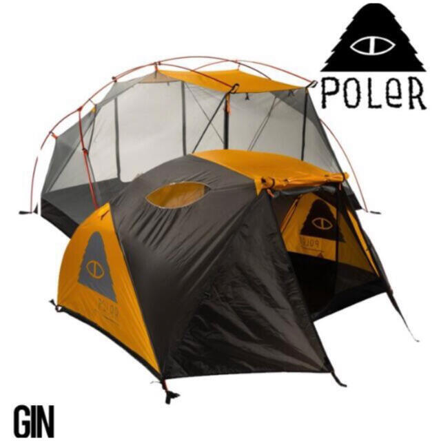 POLeR ポーラー テント TWO MAN TENT Ginger Black