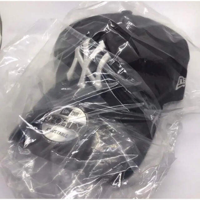 NEW ERA(ニューエラー)のニューエラ キャップ NY ヤンキース 黒 ブラック メンズの帽子(キャップ)の商品写真