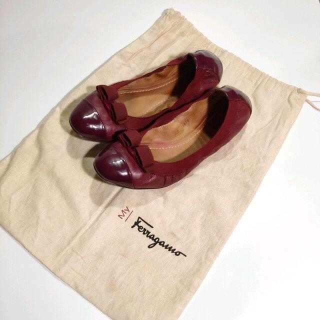 Salvatore Ferragamo(サルヴァトーレフェラガモ)のサルヴァトーレフェラガモ　バレエシューズ レディースの靴/シューズ(バレエシューズ)の商品写真
