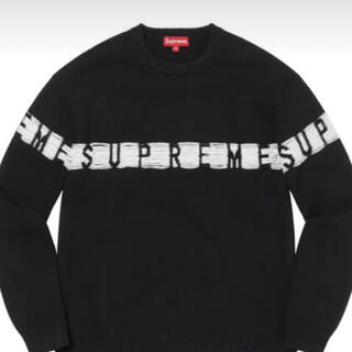 シュプリーム(Supreme)のsupreme inside out logo sweater black XL(ニット/セーター)